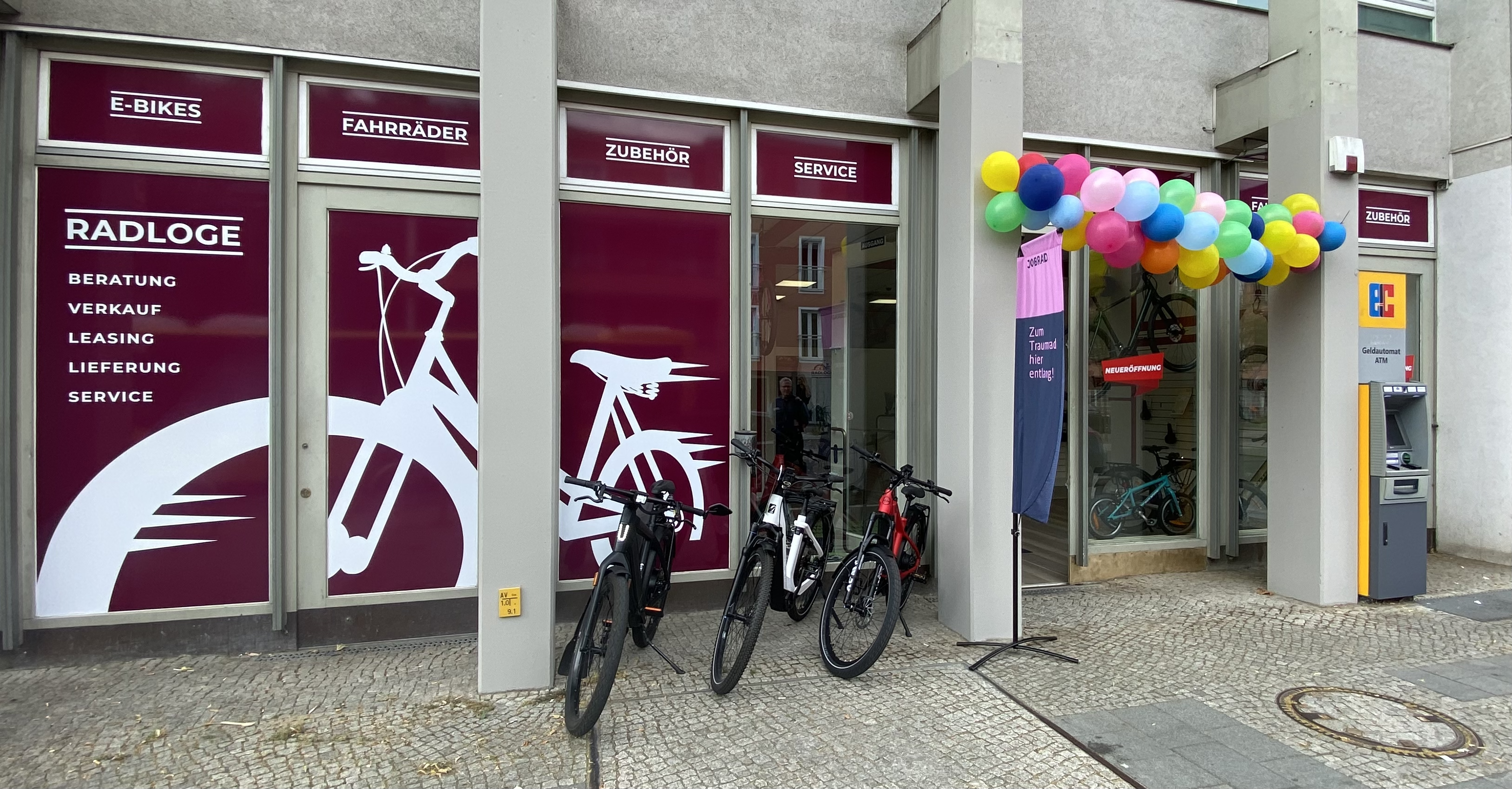 Radloge Ladengeschäft – Innenansicht 2